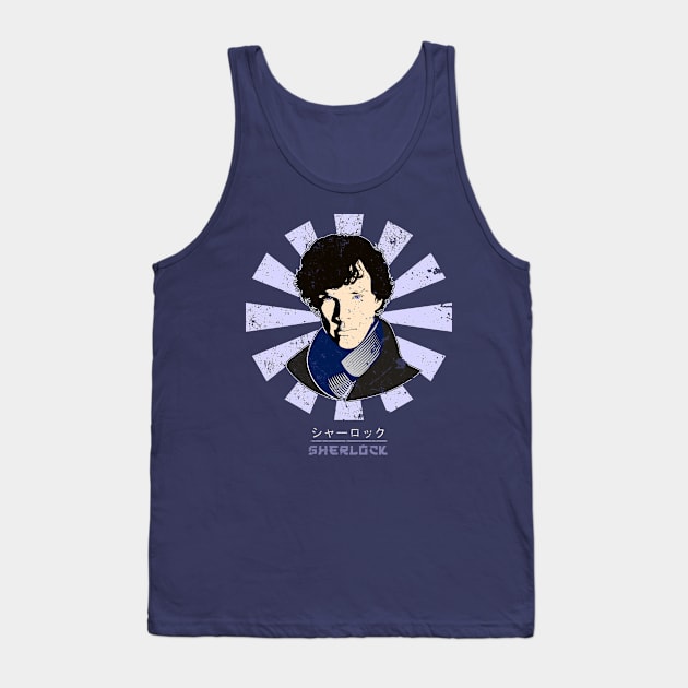 Sherlock Retro Japanese Tank Top by Nova5